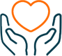Safe, supportive environment icon